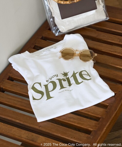 tシャツ Sprite 60's Logo T-shirt/スプライト 60's ロゴTシャツ レディース