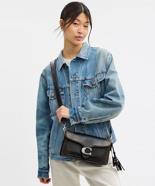 COACH コーチ シグネチャー レザー タビー ショルダー バッグ 26 美品 タビー ショルダー バッグ 20・シグネチャー レザー | COACH/コーチ