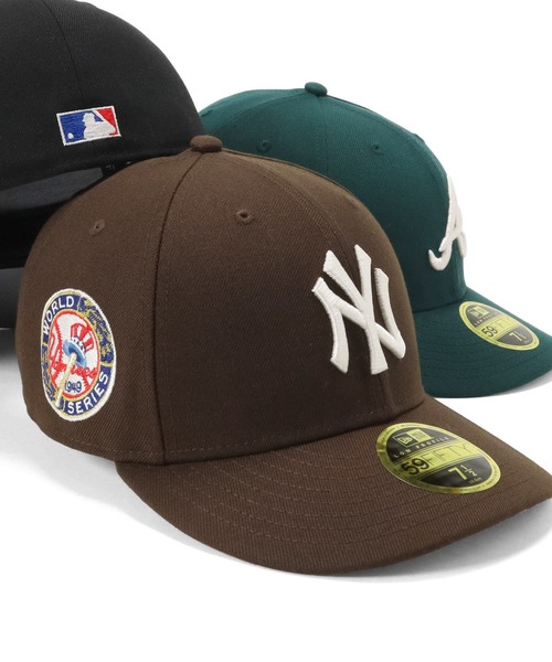 NEW ERA 「NEW ERA」 キャップ「MLBコラボ」 7 1/2 ブラウン
