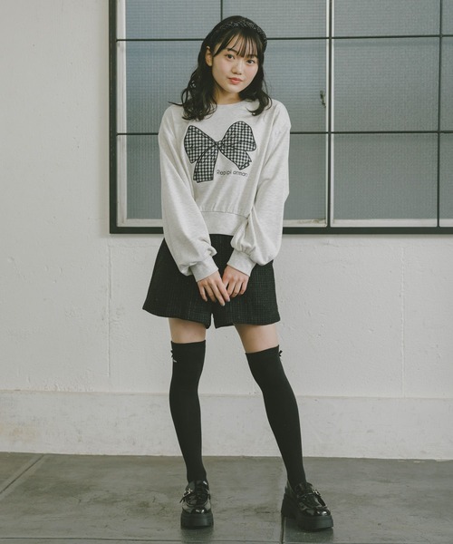 repipi armario（レピピアルマリオ） トレーナー 「girly line」BIG