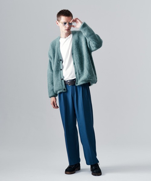 glamb（グラム） カーディガン Blue Noise Mohair Cardigan / ブルー