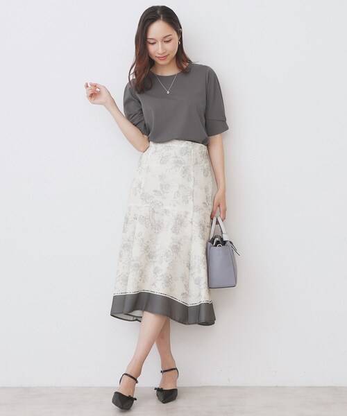 index（インデックス） tシャツ パフスリーブトップス「洗濯機洗い可