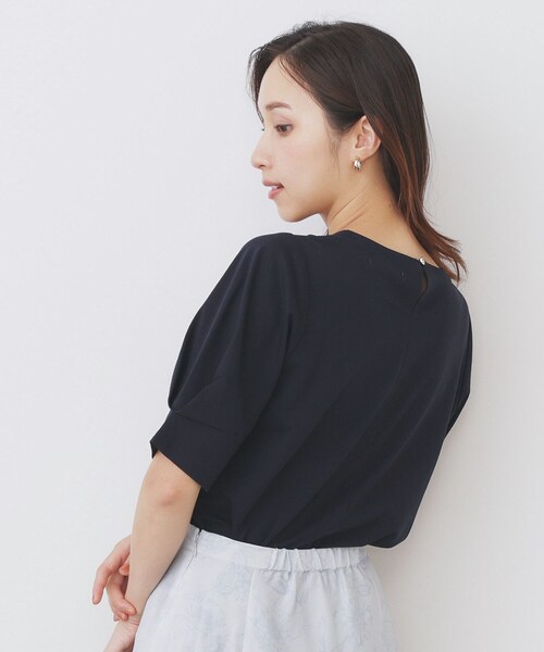 index（インデックス） tシャツ パフスリーブトップス「洗濯機洗い可