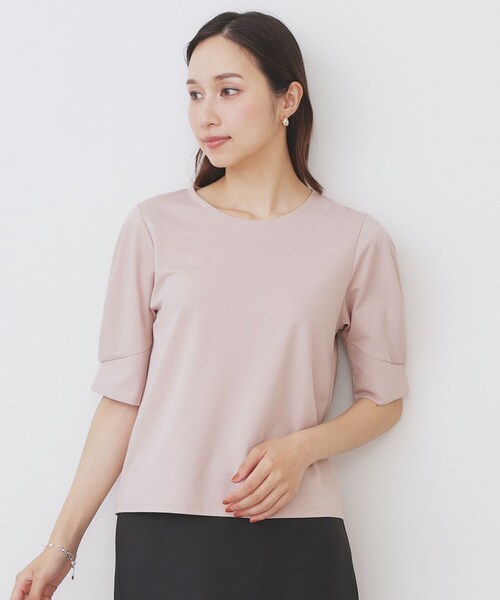 index（インデックス） tシャツ パフスリーブトップス「洗濯機洗い可