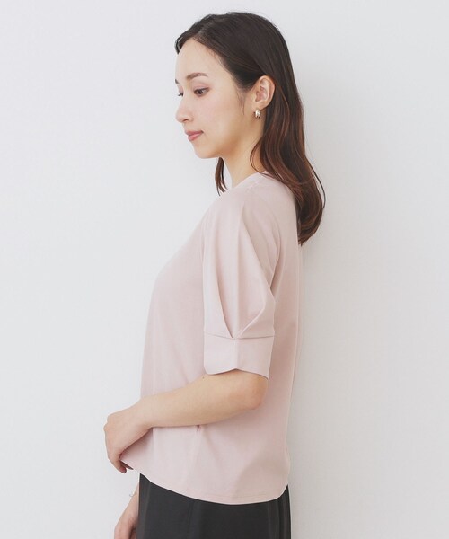 index（インデックス） tシャツ パフスリーブトップス「洗濯機洗い可