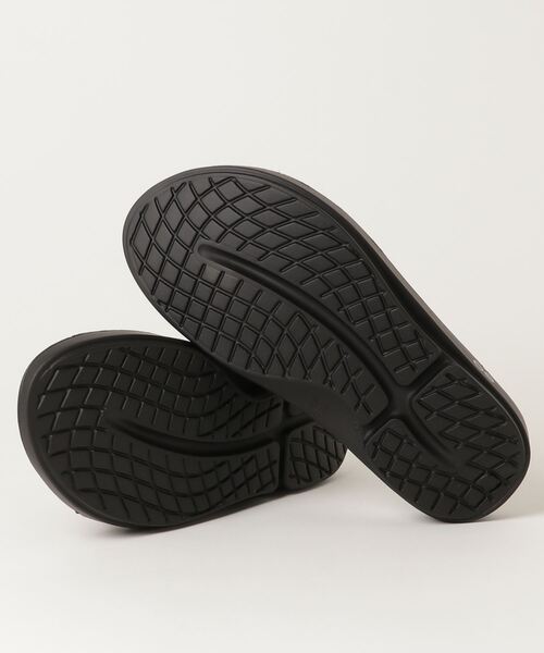 「OOFOS」 サンダル 26cm ダークグレー メンズ_画像3