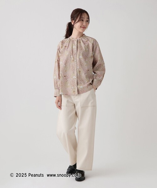 今季新品 アフタヌーンティー リバティ 限定カラー ブラウス M〜Lサイズ AfternoonTea - 今季新品 アフタヌーンティー リバティ 限定カラー