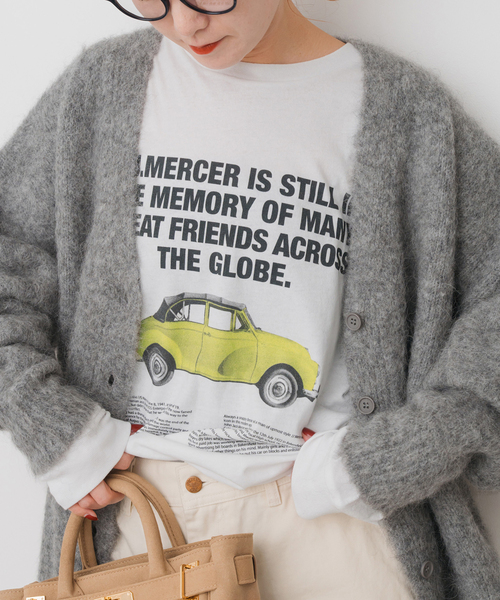 Spick & Spanジェイジェイマーサー ホワイト Tシャツ フリーサイズ Spick＆Span（スピック アンド スパン） tシャツ J.J.Mercer / ジェイ