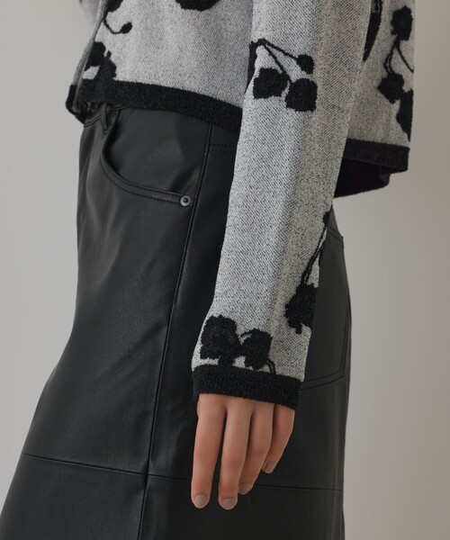 フクレジャガードニットカーディガン Diagram カーディガン フクレジャガードニットカーディガン レディース