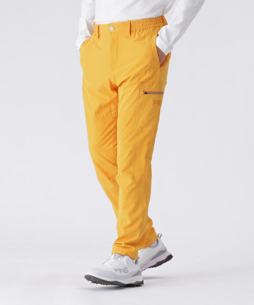 [Ping] メンズ テーパードパンツ (全方向ストレッチ) PING（ピン） パンツ 「PING APPAREL」全方向ストレッチ サイド