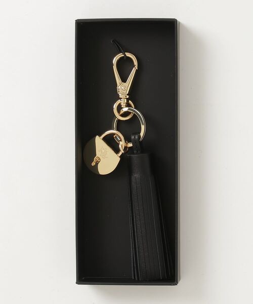 ラリースミス レザー タッセル キーホルダー ラリースミス レザー