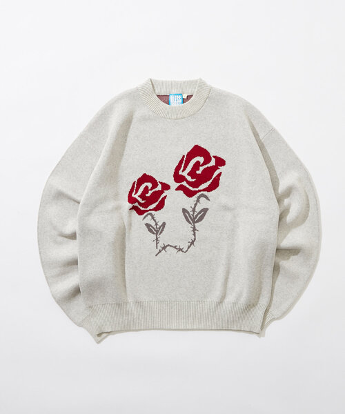 「WHO'S WHO gallery」 「BLESSYOUALL」長袖ニット MEDIUM パープル レディース_画像8