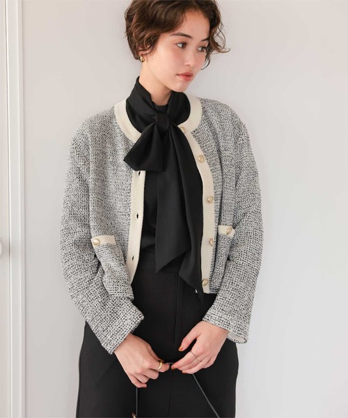 titivate（ティティベイト） カーディガン 「26SS新作/2026 CEREMONY