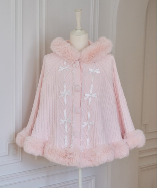 mellfy memory（メルフィーメモリー） ポンチョ Fluffy Meringue