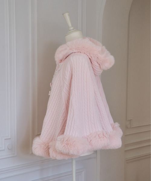 mellfy memory（メルフィーメモリー） ポンチョ Fluffy Meringue