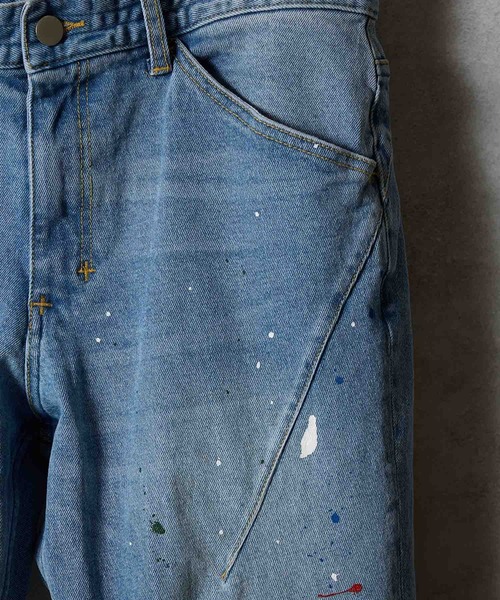 NUMBER (N)INE（ナンバーナイン） ジーンズ HAND PAINTED TAPERED