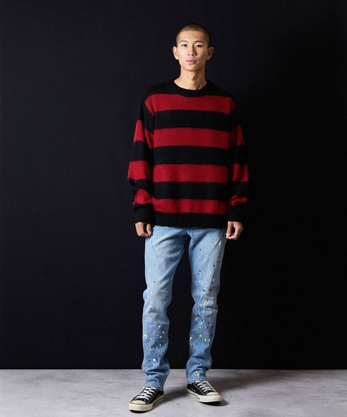 NUMBER (N)INE（ナンバーナイン） ジーンズ HAND PAINTED TAPERED