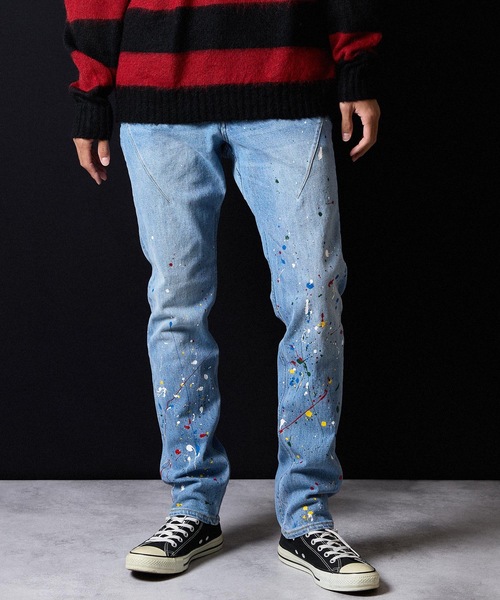 NUMBER (N)INE（ナンバーナイン） ジーンズ HAND PAINTED TAPERED