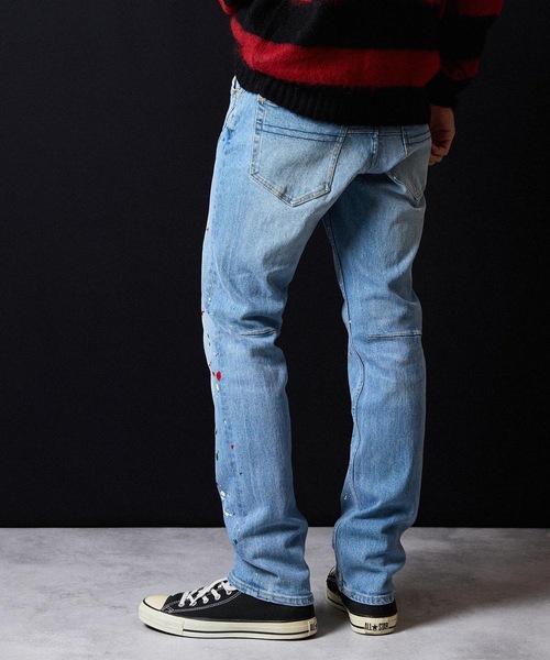 NUMBER (N)INE（ナンバーナイン） ジーンズ HAND PAINTED TAPERED