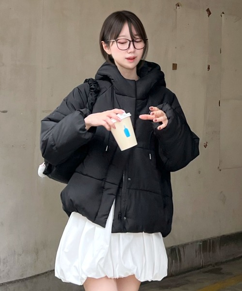 CHARME BY MICOLA ダウンコート ダウンジャケット 中綿ふわっふわ