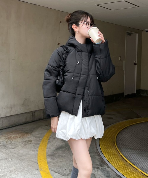 CHARME BY MICOLA ダウンコート ダウンジャケット 中綿ふわっふわ