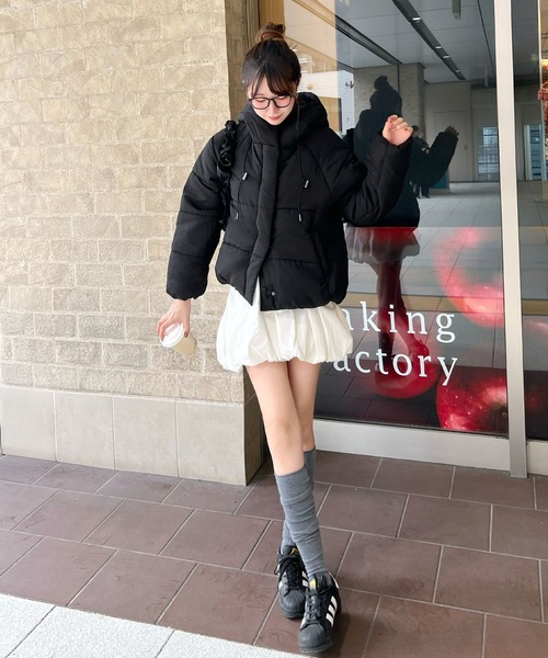 CHARME BY MICOLA ダウンコート ダウンジャケット 中綿ふわっふわ