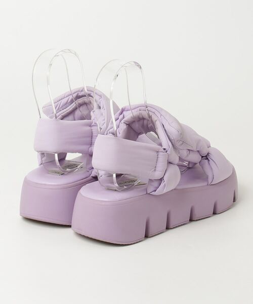 「STEVE MADDEN」 フラットサンダル - パープル レディース_画像2