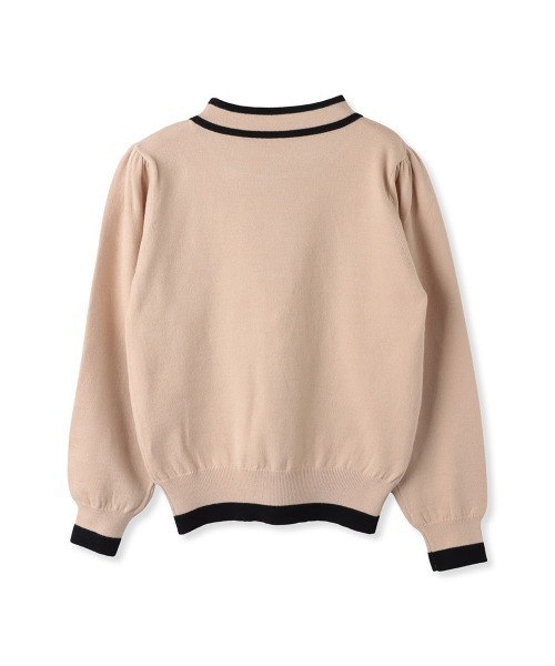 「QUEENS COURT」 長袖ニット M ブラック レディース_画像2