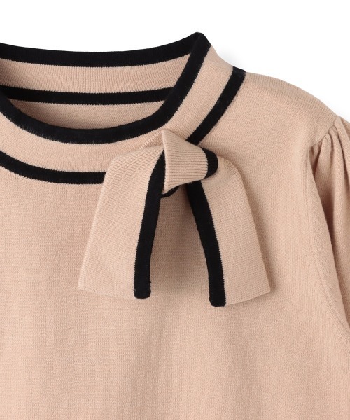 「QUEENS COURT」 長袖ニット M ブラック レディース_画像4