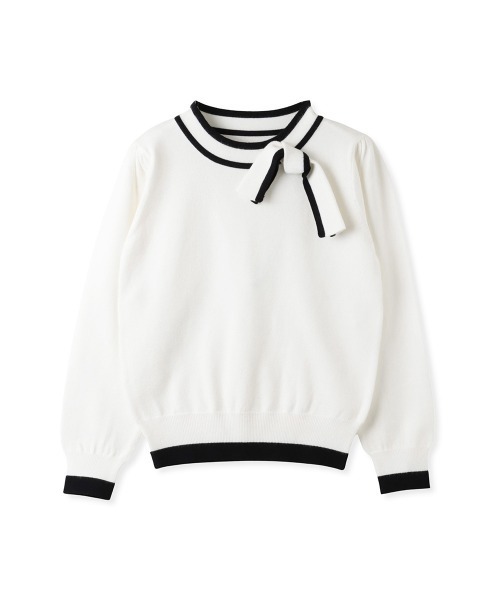 「QUEENS COURT」 長袖ニット M ブラック レディース_画像6