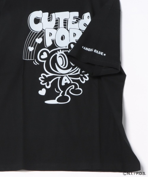 ANGEL BLUE（エンジェルブルー） tシャツ Tシャツ 虹 レディース