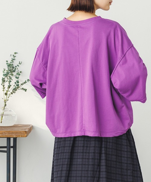 「hunch」 半袖Tシャツ FREE ブラック レディース_画像3