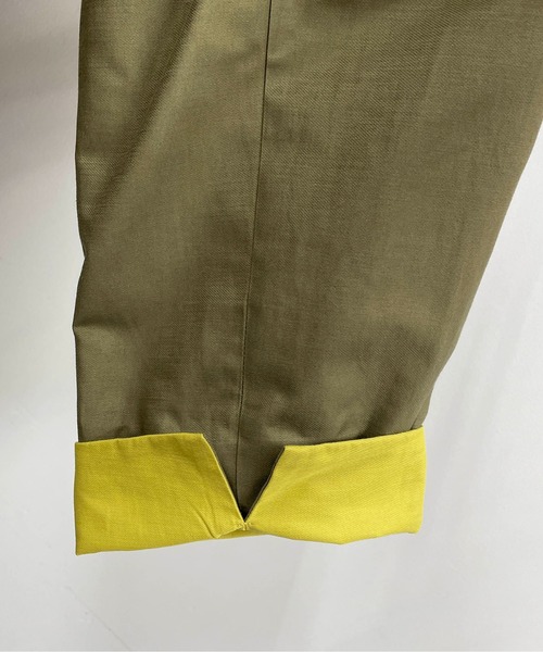 「PICCIN」 コート M カーキ レディース_画像5