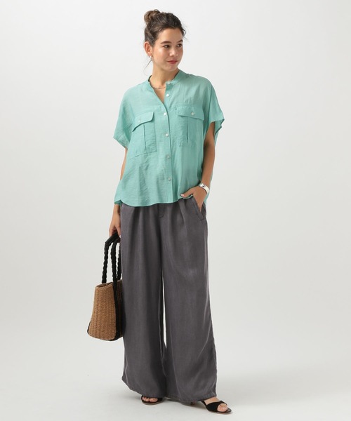 BAYFLOW（ベイフロー） イージーパンツ FREE サックスブルー