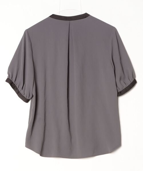 「UNITED ARROWS」 半袖ブラウス FREE ダークグレー レディースの画像