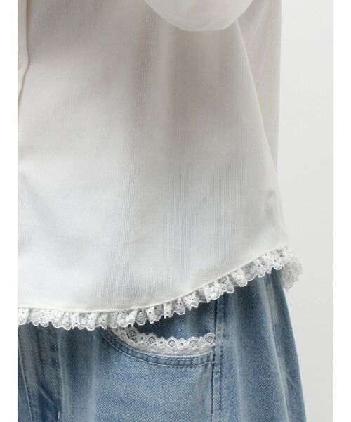 merry jenny（メリージェニー） ブラウス シャツ double ribbon blouse