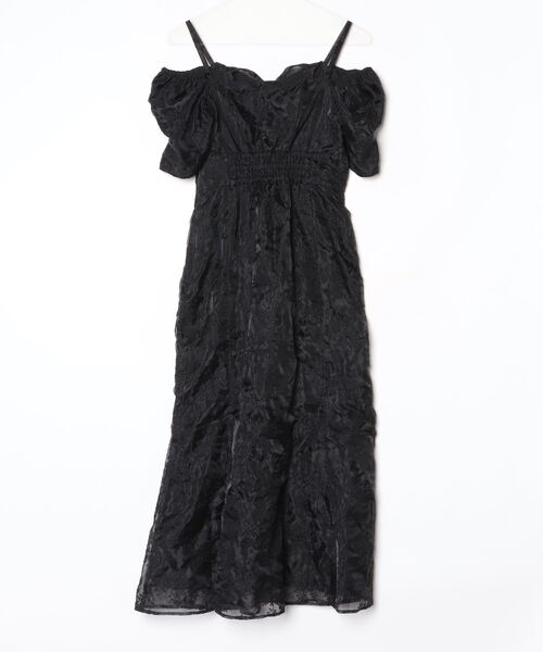 「RESEXXY」 半袖ワンピース FREE ブラック レディース_画像2