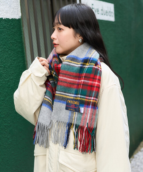 FREAK'S STORE（フリークスストア） マフラー ストール TWEED MILL
