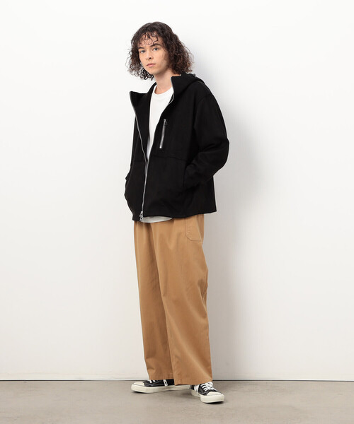 「Purple&Yellow」 ブルゾン LARGE グレイッシュベージュ メンズ_画像3