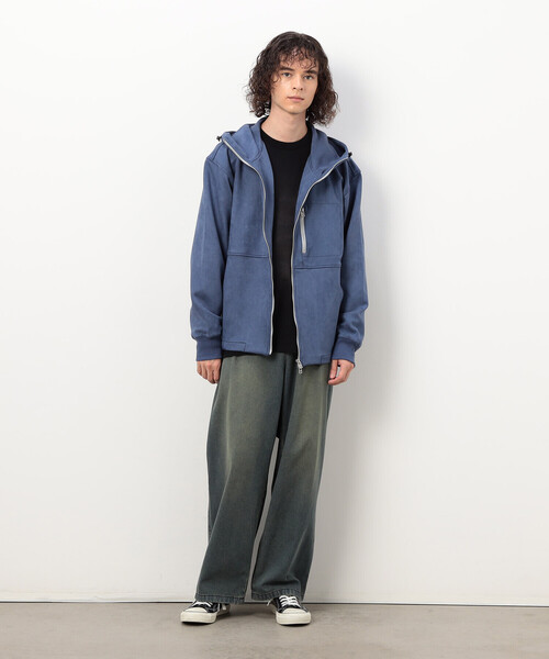 「Purple&Yellow」 ブルゾン LARGE グレイッシュベージュ メンズ_画像8