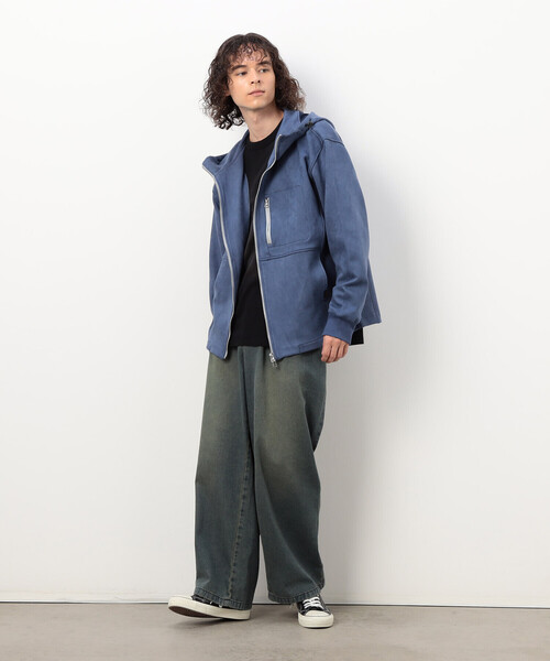 「Purple&Yellow」 ブルゾン LARGE グレイッシュベージュ メンズ_画像9