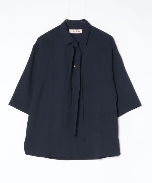 CULLNI（クルニ） 半袖シャツ 1 ネイビー メンズ : ZOZOTOWN Yahoo!店