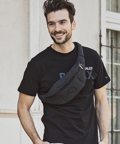 「1PIU1UGUALE3 RELAX 」 ショルダーバッグ ONE SIZE ブラック メンズ_画像8