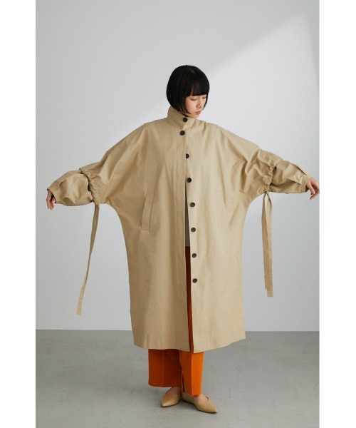 「STYLEMIXER」 ステンカラーコート FREE ブラック レディース_画像2