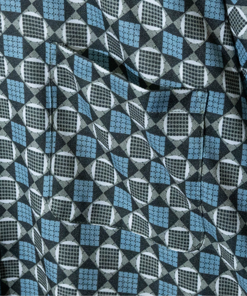 「JOHN'S CLOSET」 半袖シャツ MEDIUM カーキ メンズ_画像5
