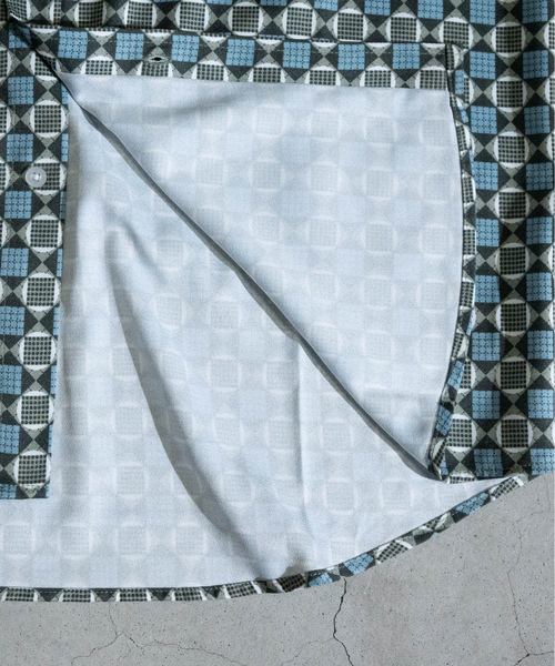 「JOHN'S CLOSET」 半袖シャツ MEDIUM カーキ メンズ_画像7