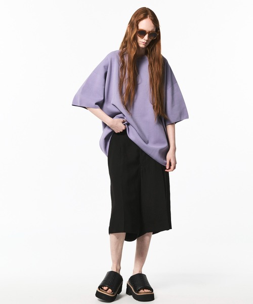 「MAISON SPECIAL」 ハーフパンツ 1 グレー メンズの画像