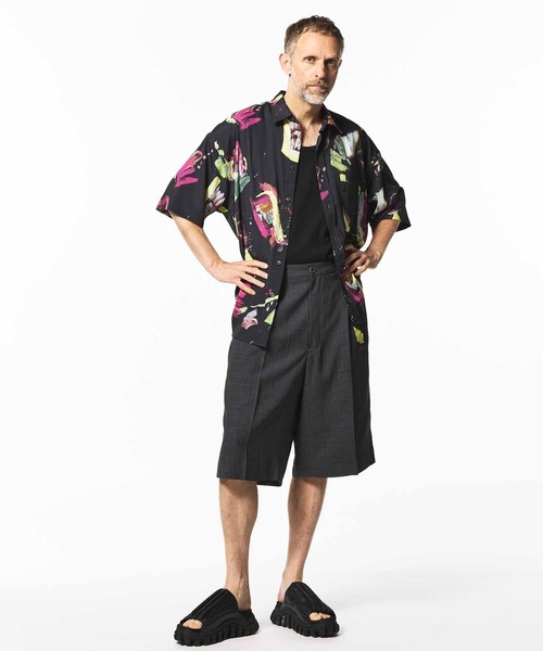 「MAISON SPECIAL」 ハーフパンツ 1 グレー メンズの画像