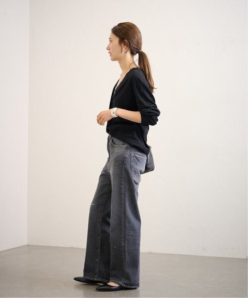 FRAMeWORK（フレームワーク） ニットカーディガン FREE ブラック