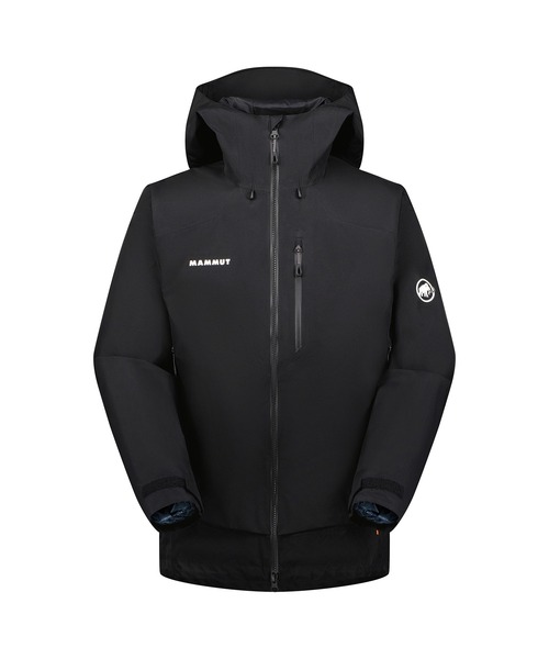 MAMMUT フード付き ブラック マウンテンジャケット L/XL MAMMUT（マムート） ジャケット L ブラック メンズ : ZOZOTOWN Yahoo